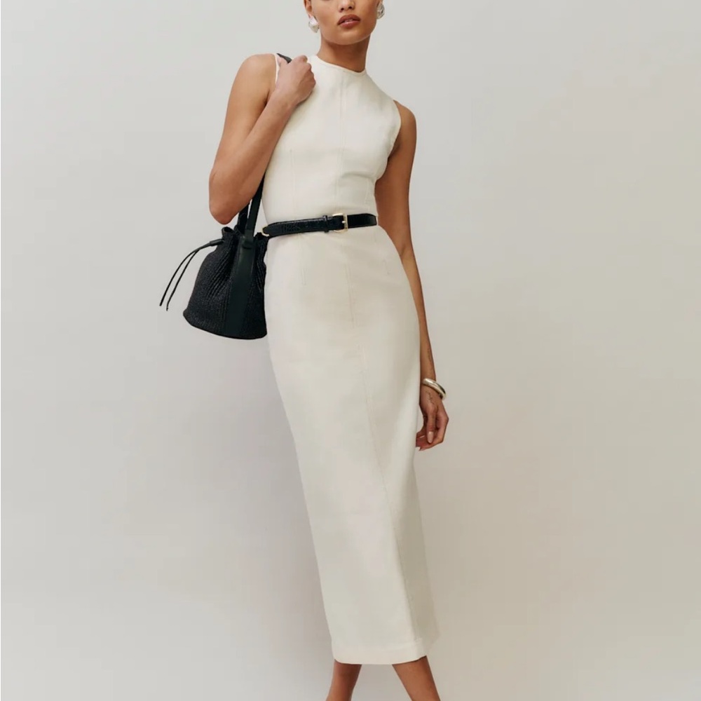 Kendi Denim Midi Dress size 4